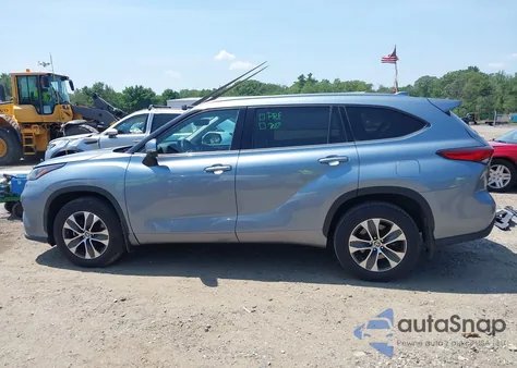 2020 Toyota Highlander Xle from USA, damaged, VIN 5TDGZRBH2LS028136